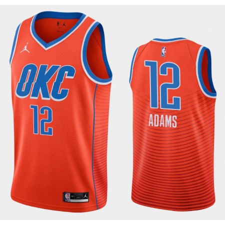Herren NBA Oklahoma City Thunder Trikot Steven Adams 12 Jordan Brand 2020-2021 Statement Edition Swingman